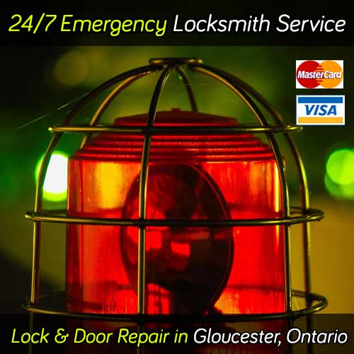Emergency locksmith services Gloucester Ontario