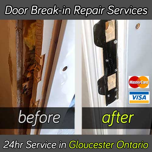 Door break repair, protection and prevention services