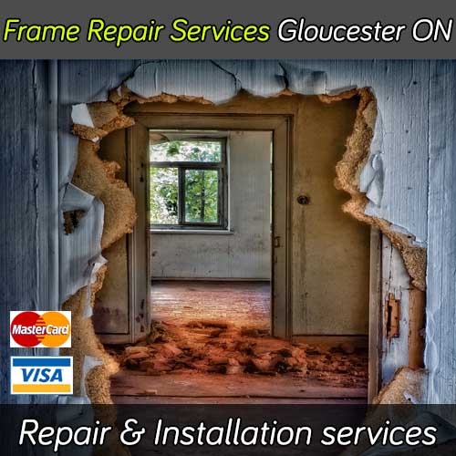 Door frame repair services